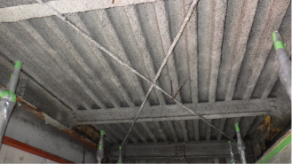 吹付塗材石綿除去